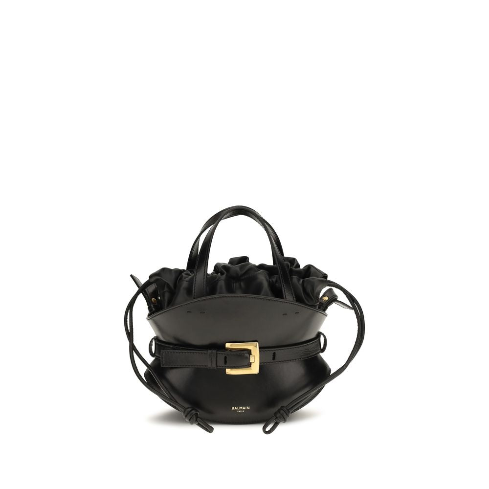 Balmain Black Shuffle Mini Shoulder Bag