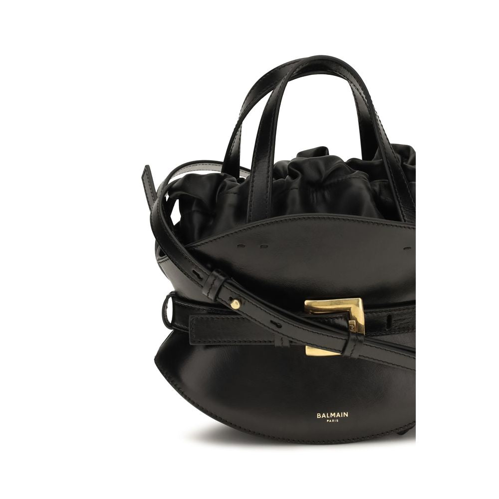 Balmain Black Shuffle Mini Shoulder Bag