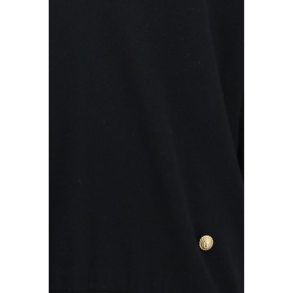 Balmain Black Wool Sweatshirt