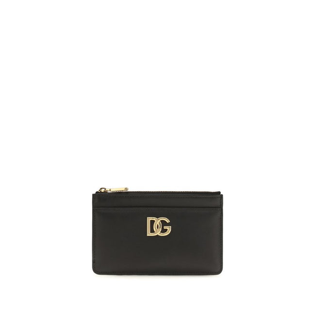 Dolce & Gabbana Black Coin Card Holder
