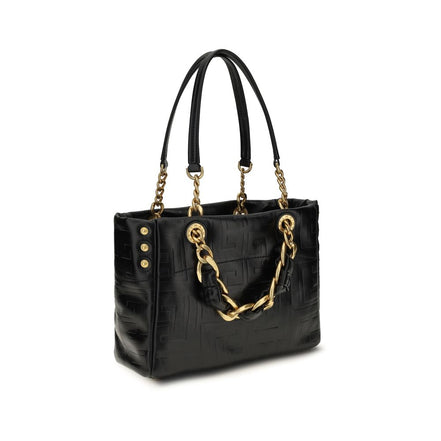Balmain Black Cabas 1945 Shoulder Bag