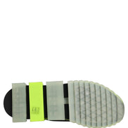 Dolce & Gabbana Black Green Sorrento Low Top Sneakers