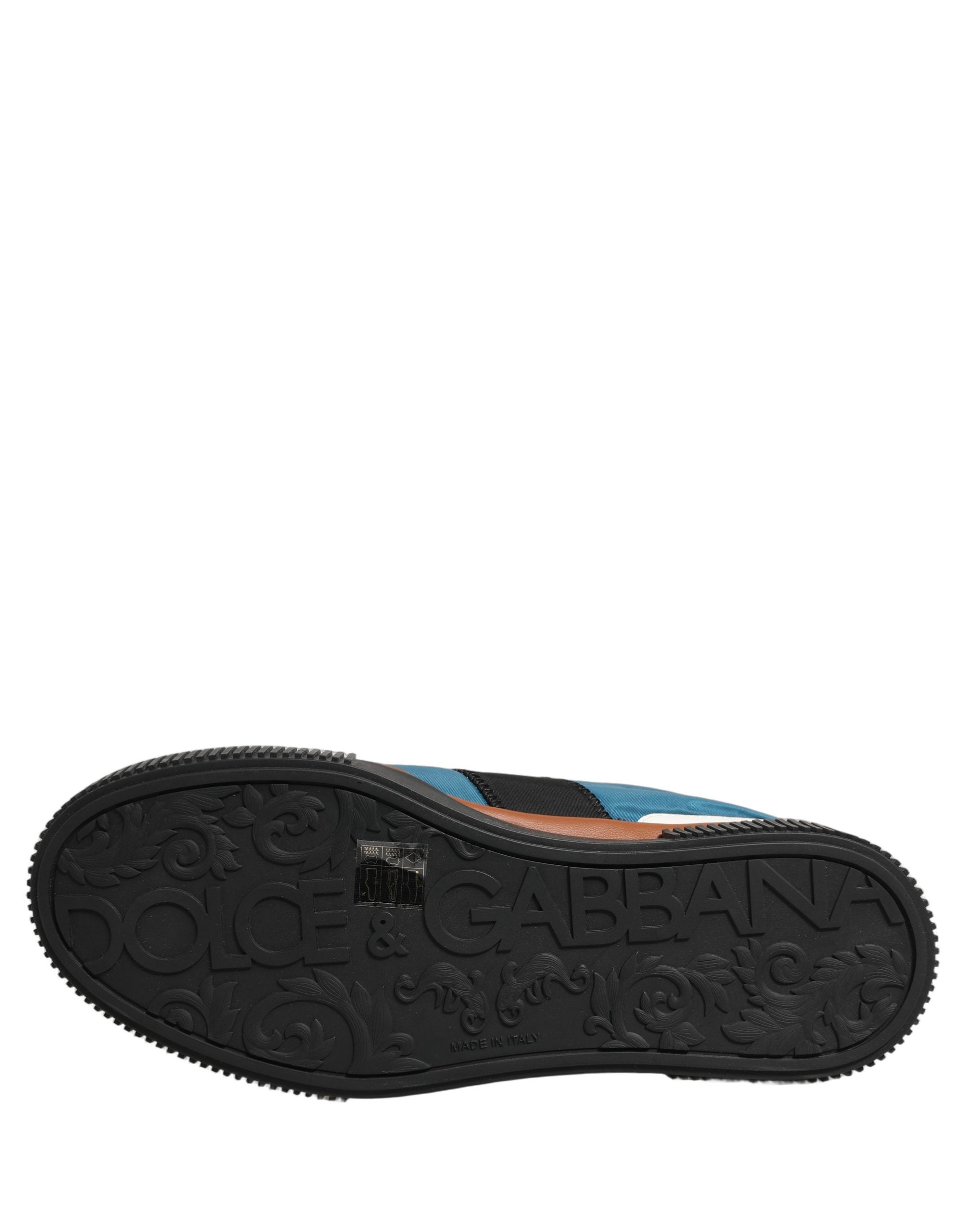 Dolce & Gabbana Multicolor Leather MIAMI Low Top Sneakers