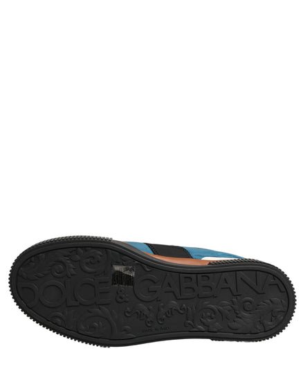 Dolce & Gabbana Multicolor Leather MIAMI Low Top Sneakers