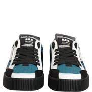 Dolce & Gabbana Multicolor Leather MIAMI Low Top Sneakers