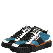 Dolce & Gabbana Multicolor Leather MIAMI Low Top Sneakers