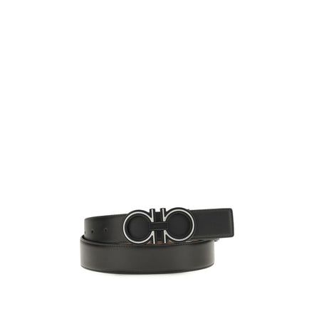 Ferragamo Blue Leather Regular Belt