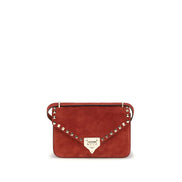 Valentino Garavani Multicolor Suede Shoulder Bag