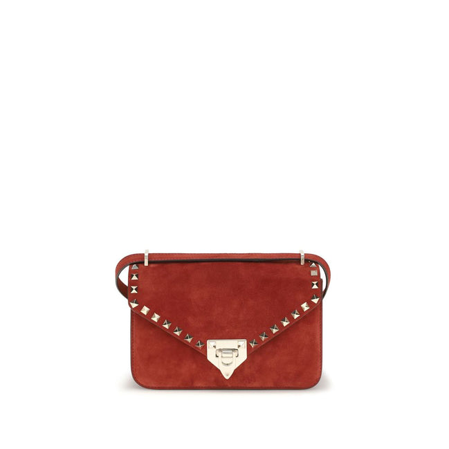 Valentino Garavani Multicolor Suede Shoulder Bag