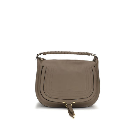 Chloé Beige Marcie Shoulder Bag