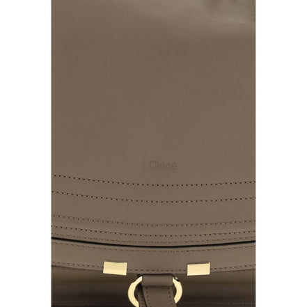 Chloé Beige Marcie Shoulder Bag