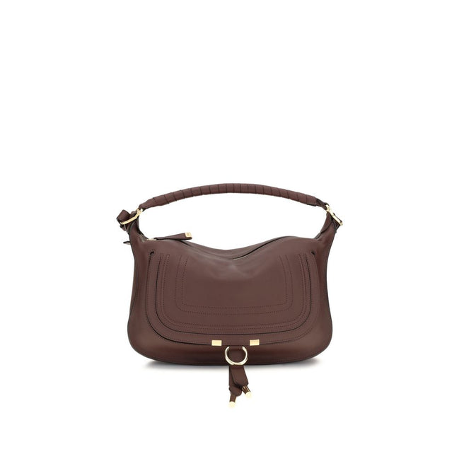 Chloé Bordeaux Marcie Small Shoulder Bag