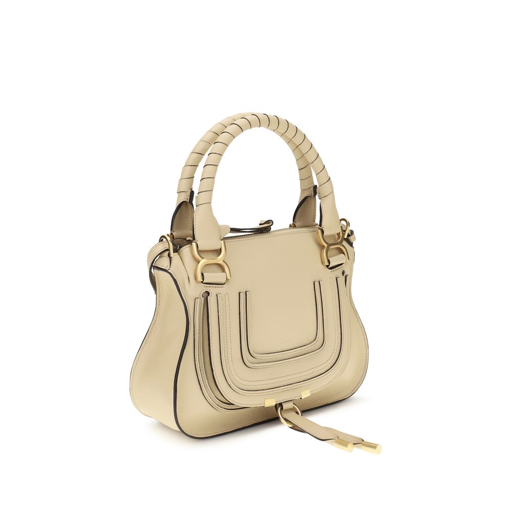 Chloé Beige Marcie Handbag