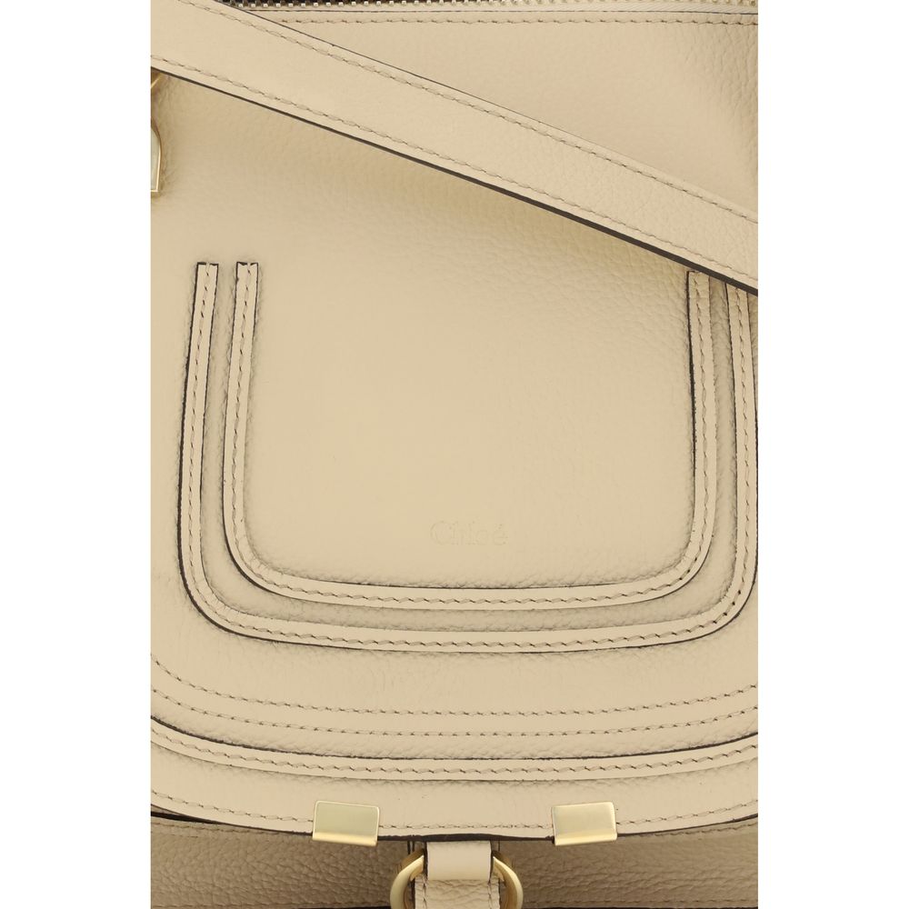 Chloé Beige Marcie Handbag