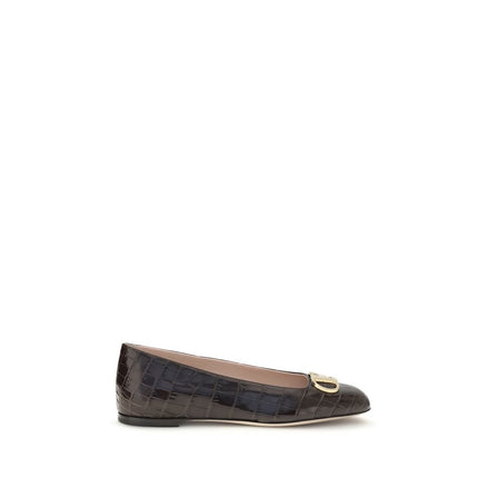 Valentino Garavani Brown Ballet Flats