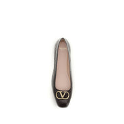 Valentino Garavani Brown Ballet Flats