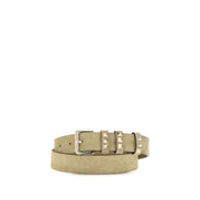 Valentino Garavani Beige Suede Belt