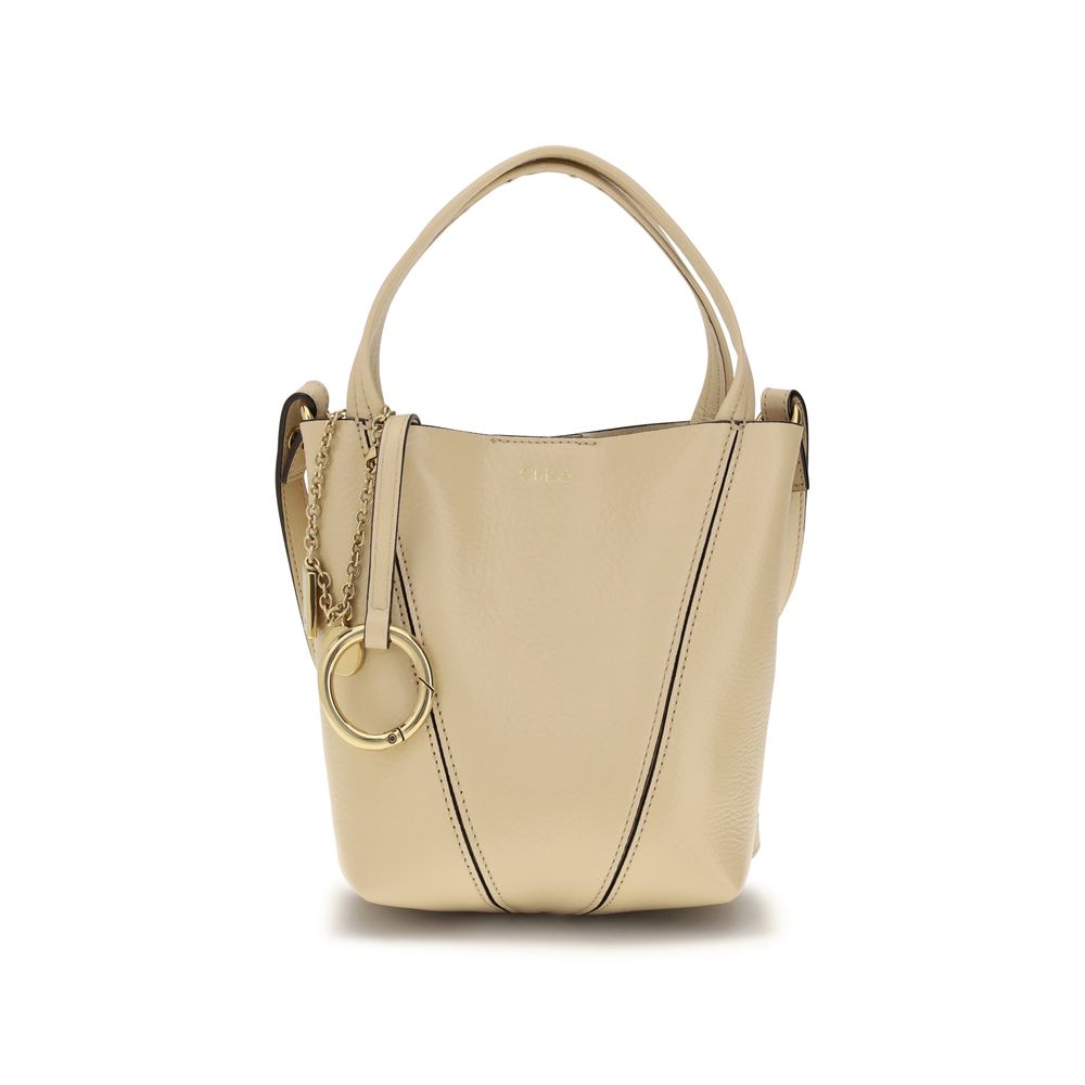 Chloé Beige Spin Shoulder Bag
