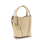 Chloé Beige Spin Shoulder Bag