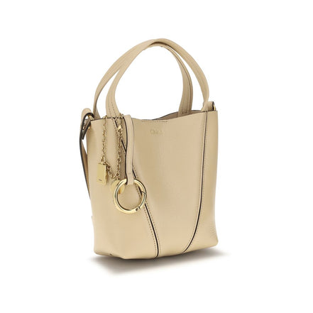 Chloé Beige Spin Shoulder Bag