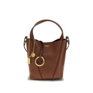 Chloé Brown Spin Shoulder Bag