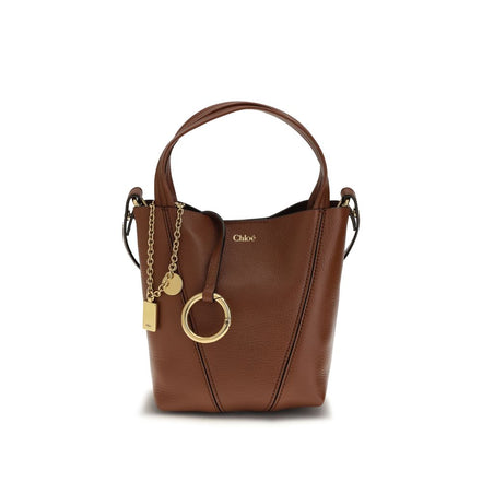 Chloé Brown Spin Shoulder Bag