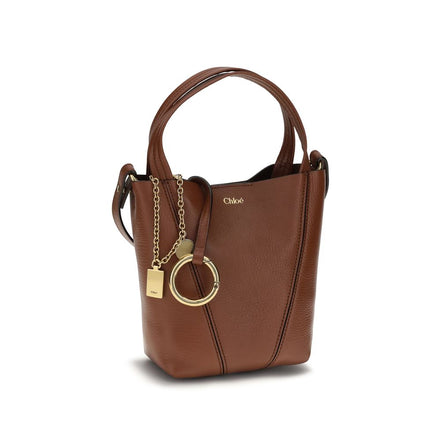 Chloé Brown Spin Shoulder Bag