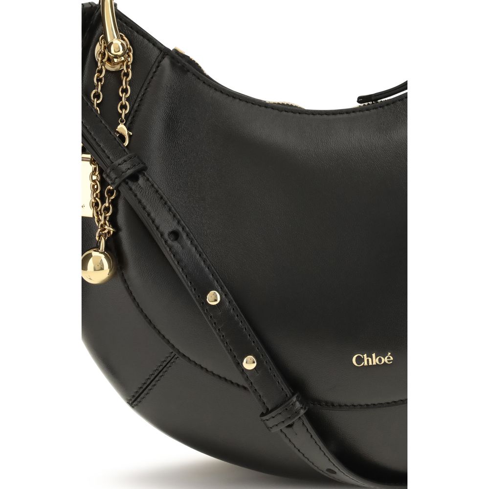 Chloé Black Marcie Shoulder Bag