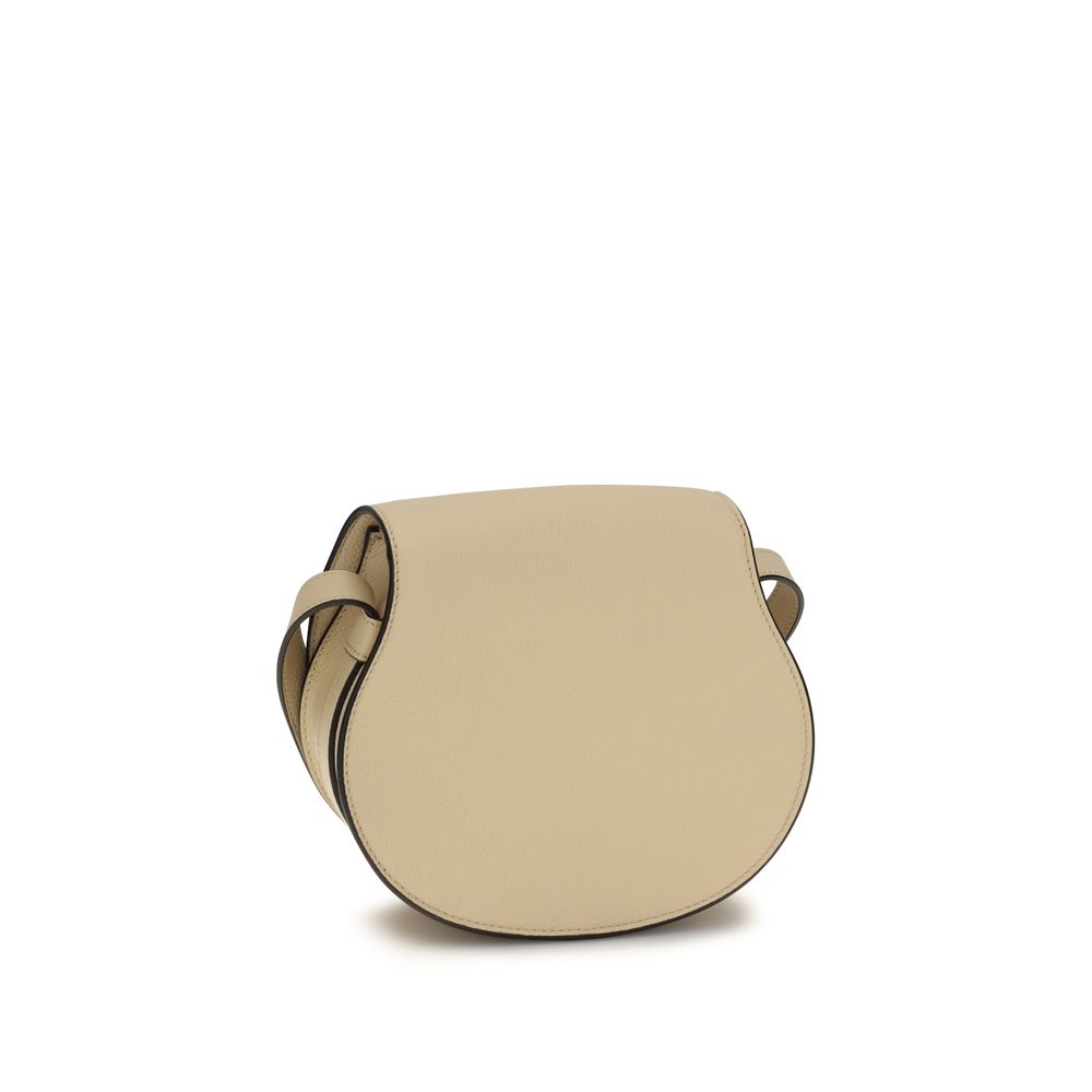 Chloé Beige Marcie Small Shoulder Bag