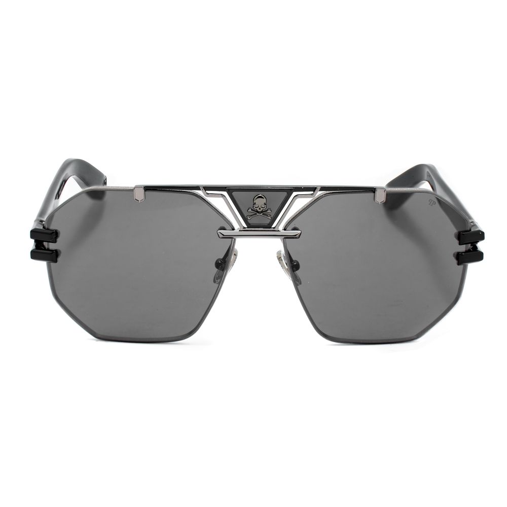 Philipp Plein Black Sunglasses