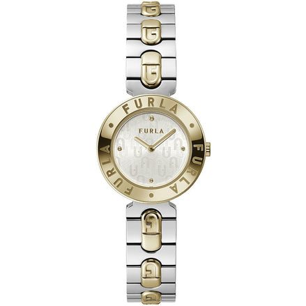 Furla Gray Stainless Steel Dress Watch