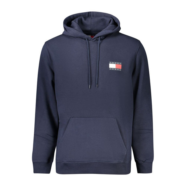 Tommy Hilfiger Blue Cotton Men's Sweatshirt