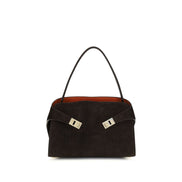 Ferragamo Brown Shoulder Bag