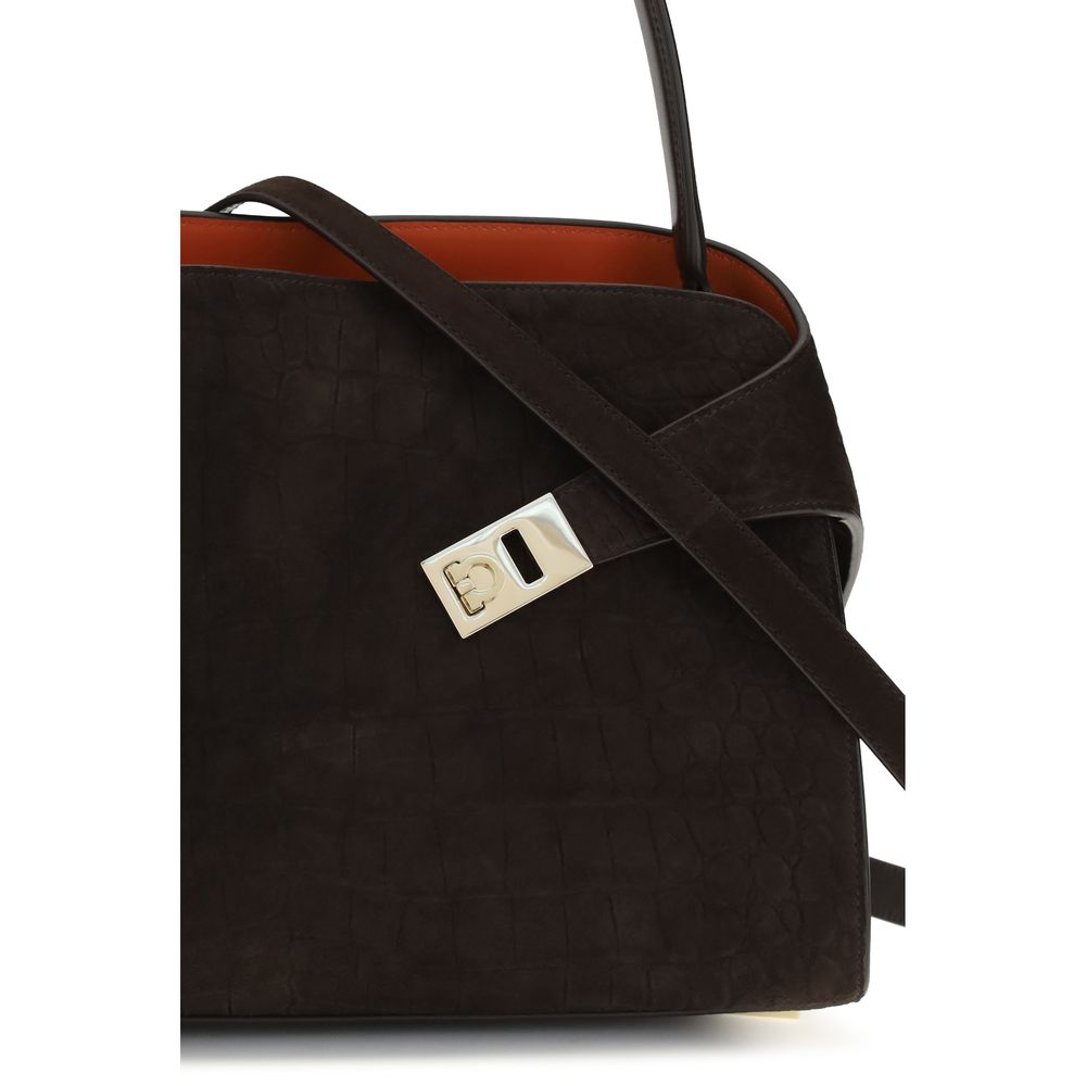 Ferragamo Brown Shoulder Bag