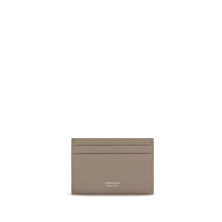 Ferragamo Beige Calf Leather Wallet