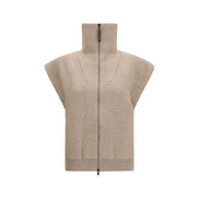Brunello Cucinelli Beige Cashmere Cardigan