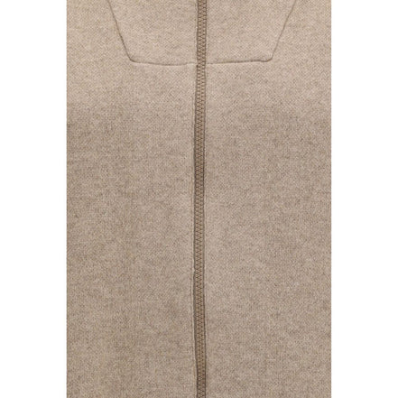 Brunello Cucinelli Beige Cashmere Cardigan