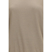 Brunello Cucinelli Beige Cashmere T-Shirt