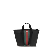 Gucci Black Fabric Shoulder Bag