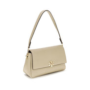 Tory Burch Beige Charlie Small Shoulder Bag