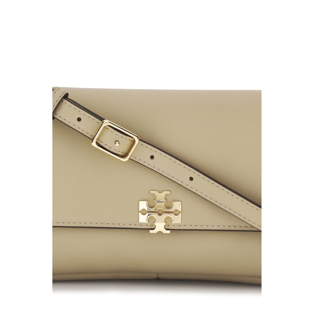 Tory Burch Beige Charlie Small Shoulder Bag