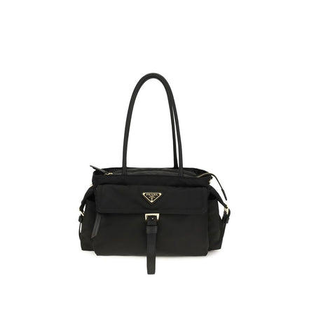 Prada Black Re-Nylon Shoulder Bag
