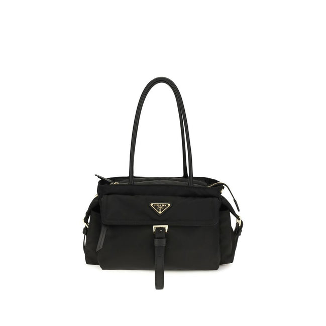 Prada Black Re-Nylon Shoulder Bag