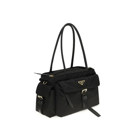 Prada Black Re-Nylon Shoulder Bag