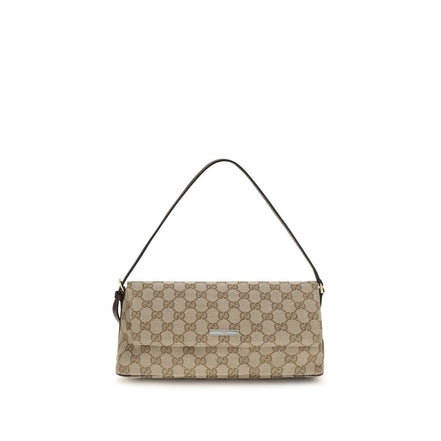 Gucci Brown Fabric Handbag