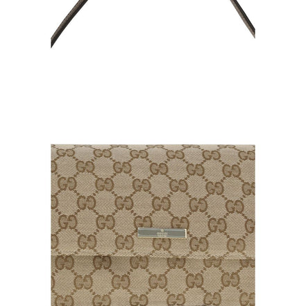 Gucci Brown Fabric Handbag