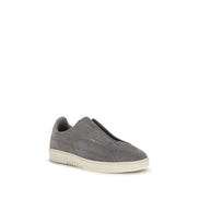 Axel Arigato Gray Dice Laceless Sneakers