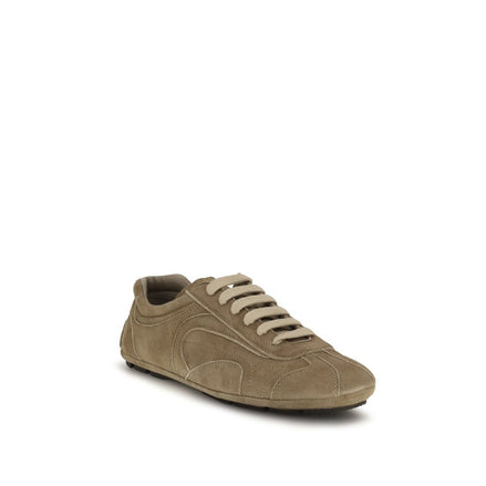 Prada Brown Athletic Sneakers