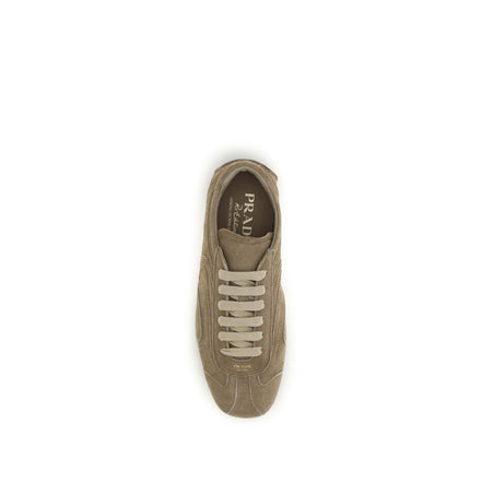 Prada Brown Athletic Sneakers