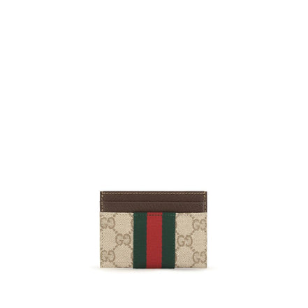 Gucci Beige Fabric Wallet
